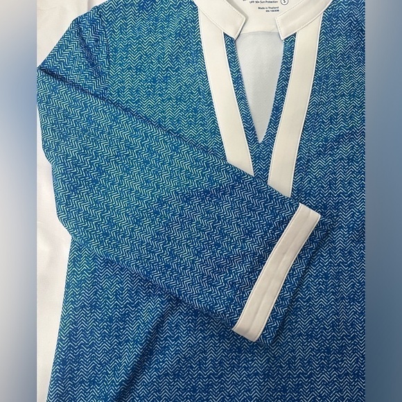 Peter Millar S UPF 50+ Sun Womens Tennis Golf Pullover Top MINT - Picture 3 of 10